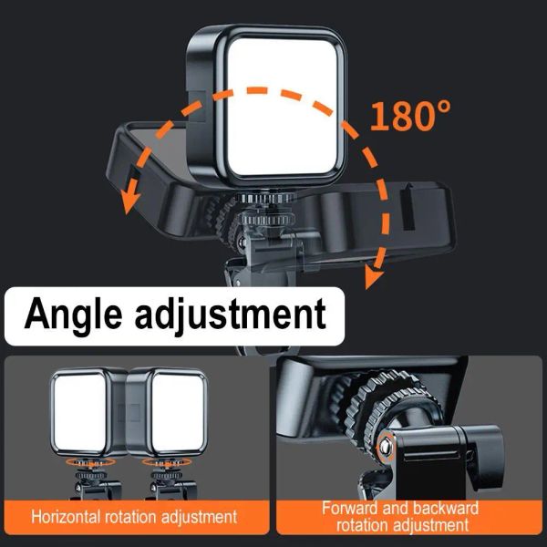 Селфи световой селфи -видео конференция легкая светодиодная светодиодная светодиодная светодиодная светодиодная светодиодная светильница для мобильного телефона iPad ноутбук фото камера Фотография заполнить свет универсальный