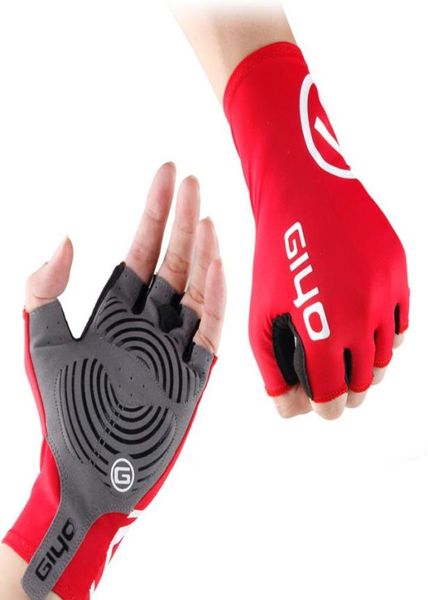 2018 Anti Slip Gel Pad Bicycle Luvas Gel Pad Curta Luvas de ciclismo de dedo curtas Menções de bicicletas de esportes ao ar livre de bicicletas Glov27771842