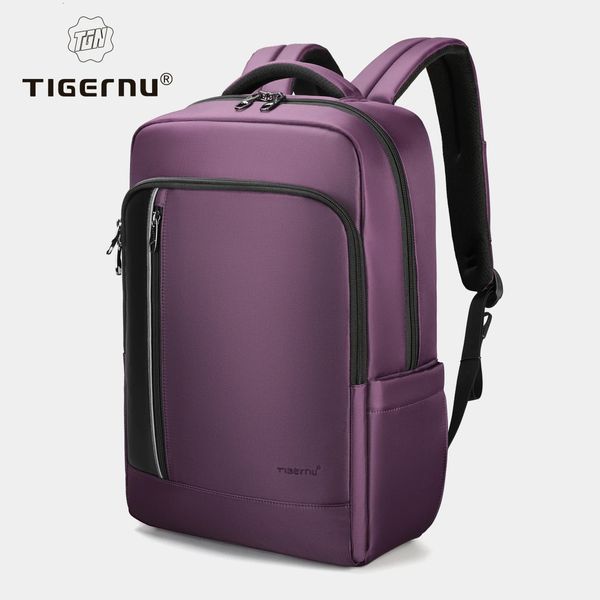 Tigernu Зарядка Urban 156 -дюймовый рюкзак для ноутбука мужской RFID Antift Cheft Bag для школьного туристического багажа Busines 240329