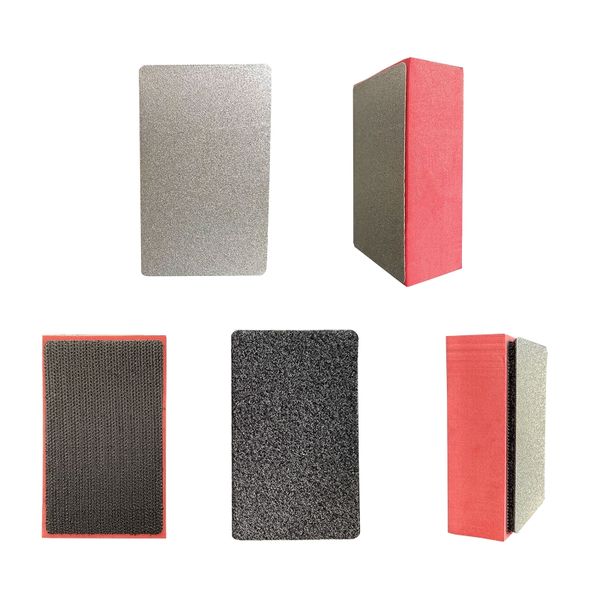 Diamond Sanding Block Back-up Sanding Pads Bloco de disco portátil