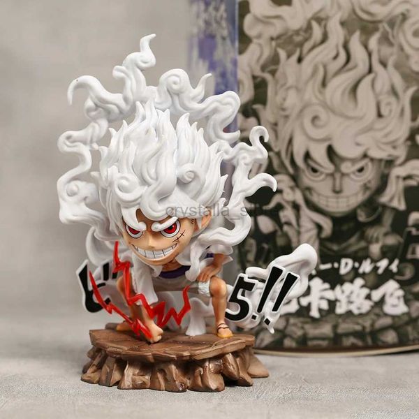 Fumetti figici figure anime anime nika luffy marcia 5a action figure marcia 5 dio dio luffy pvc figurine gk statue modello collezione giocattolo 240413