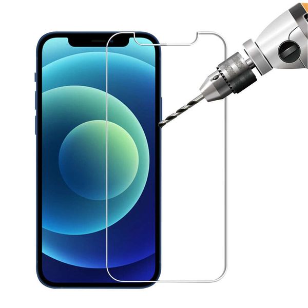 0,3mm 2,5D de vidro de proteção normal iPhone 14Pro max 9h Protetor de tela temperado e temperado para telefone 14Plus Film