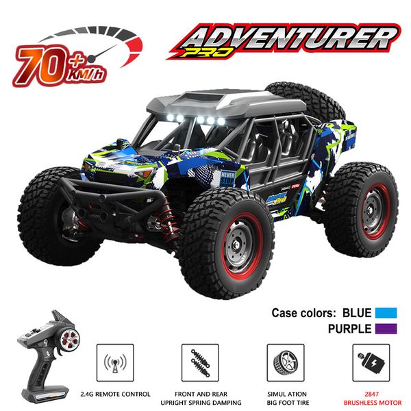 SCY 16106PRO 1:16 SCALE große RC -Autos 70 km/h Hochgeschwindige RC -Autos Spielzeug für Jungen Fernbedienung Auto 2,4 g 4WD Off Road Monster Truck