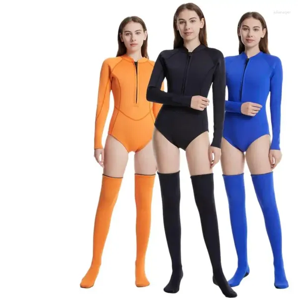 Costumi da bagno da bagno sport all'aperto abito comodo immersione in pelle leggera con cerniera aperta con cerniera aperta tossico traspirante