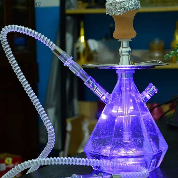 Другой домашний сад Акрил кальян Pipa Shisha Tipe с Sisha Chicha Bowl Narguile шланговым лотка