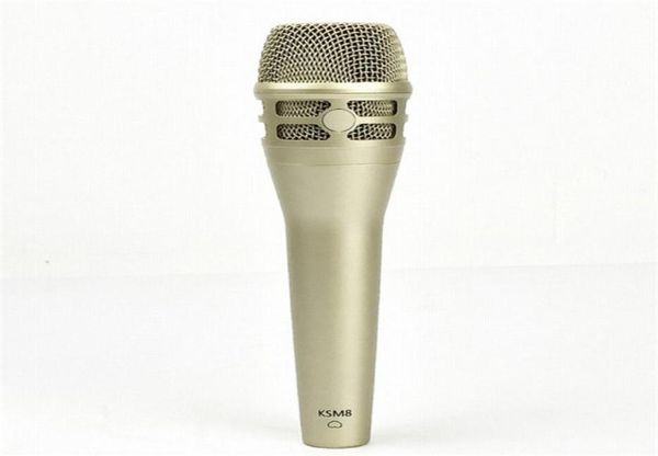 Высококачественный проводной динамический кардиоид KSM8 Профессиональный живой вокал Динамический проводной микрофон Караоке Микрофоно Mike Mike MIK MIK4710377