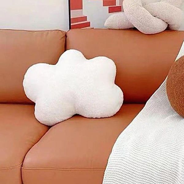 Pillow Cloud Throw Plelighed Backed Doll Ornament totalmente cheio de brinquedos adoráveis para sala de estar