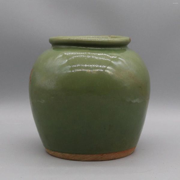 Vasos vasos de vaso de flores de panela verde decoração