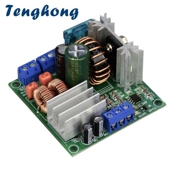 Amplifikatörler tenghong dijital güç amplifikatör kartı 100W mono amp 12V pil güç kaynağı dış mekan TPA3116 mobil ses amplifikatör kartı