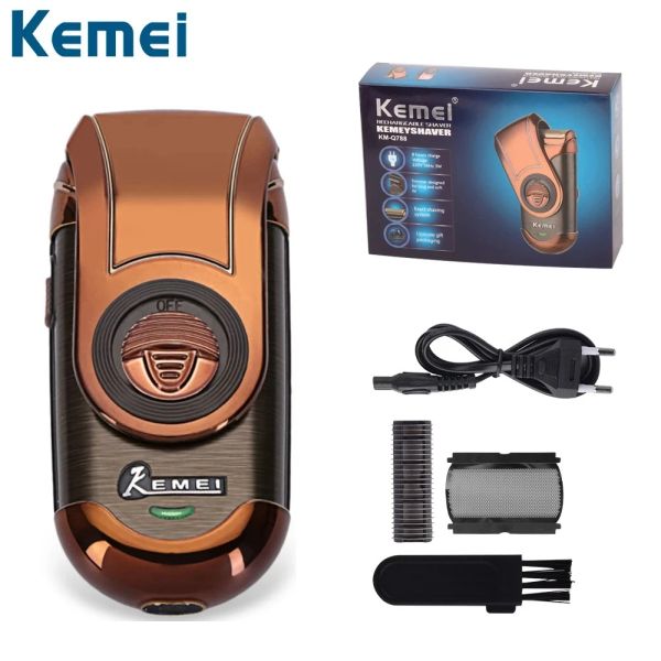 Shavers kemei originale incisione ricaricabile olio per olio per olio per capelli grippelli elettrici taglio di capelli professionale taglio bianco menpush trimmer kmq788