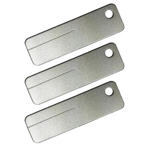 Ganci da pesca 3pcs gancio diamante portatile groove hone acidioso di pesce per acido acido acido di attrezzatura utensile 224l