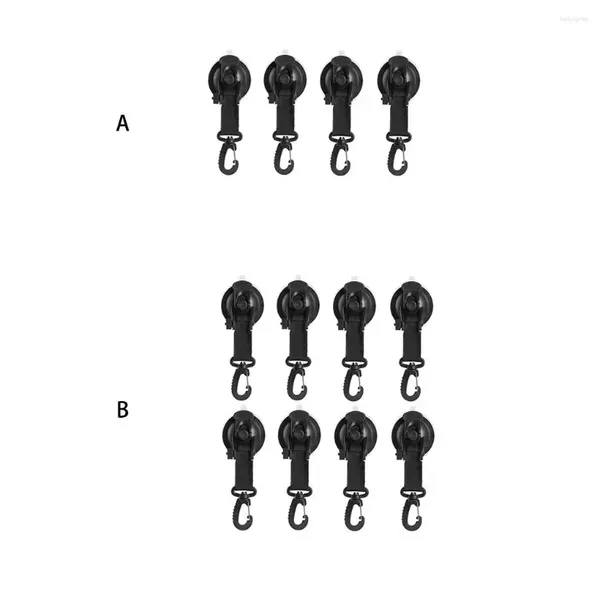 Hooks Saugnapfbecher Sicherung des Campingzeltes Binden des Mount -Gepäcks Accessoires