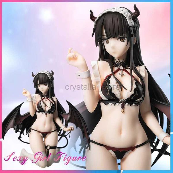 Heroes de quadrinhos NSFW Charm Wings Inc Taya Akuma Maid Ver 1/6 PVC Sexy Girl Ação Figura Figura Adulto Modelo de Anime Toys Doll Gifts 240413