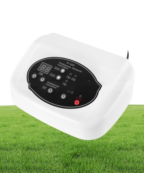 Nuova mini ecografia ad ultrasuoni a ultrasuoni per il viso intorno al massaggio 1 MHz Ultrasonic 3 sonde cure per la pelle senza effetto collaterale Beauty Machine8102219