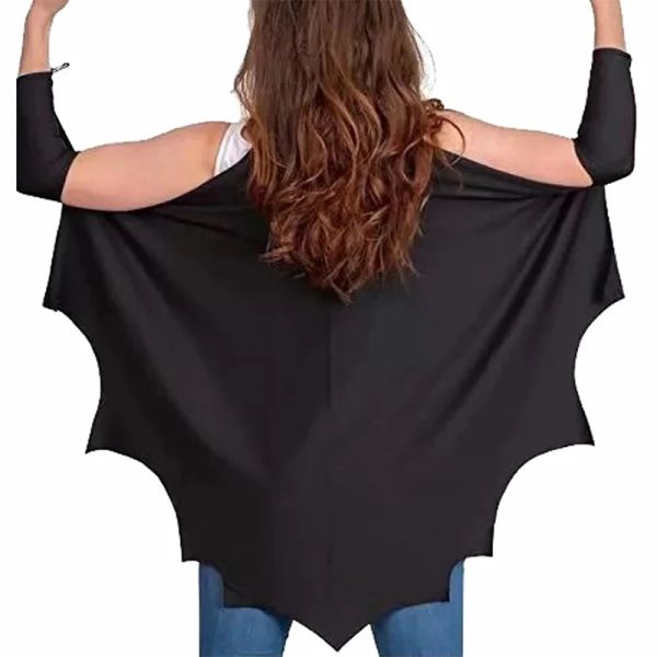 Costume da cosplay deluxe set per bambini Halloween Bat Cape Mask e Catwoman Outfit Perfetto per feste ed esibizioni