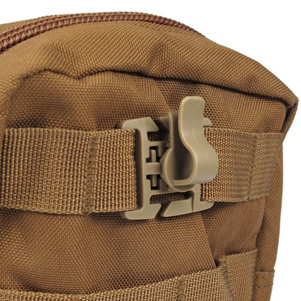 1pc giratório d clipe de corda molle mochila tática mochila Anexar cinta Hang Camp Outdoor Hike Bushcraft Mountain Salp