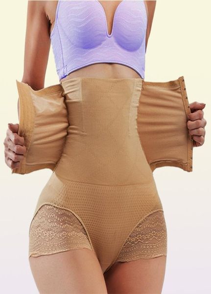 Mutandine di controllo della pancia di Guudia Donne Shaper Shaper High Waper Pants Seamless Shapewear Postpartum Mutandine Allenatore della vita 2207023329192