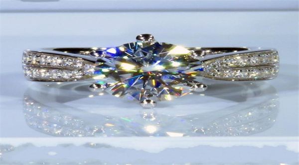 3CT Lab Diamond Ring 925 Sterling Silber Paar Verlobungs -Ehering -Ringe für Frauen Brautcharme Party Schmuck 4630590