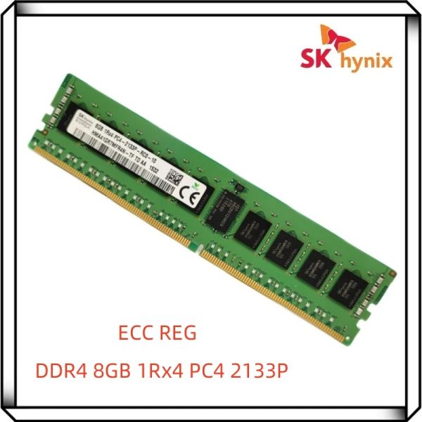 Rams Hynix DDR4 8GB 2133P PC4 2133MHZ ECC REG RDIMM 1RX4 ОЗУ память сервера