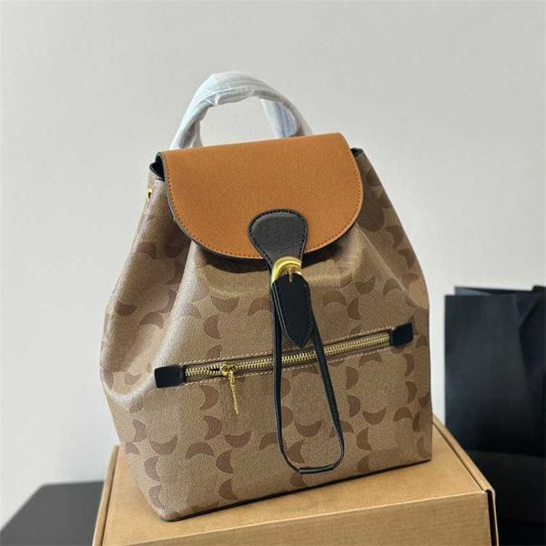 Chic Designer Rucksack-Tasche C-Print Luxus Bag Frauen Rucksäcke Bookbags Fashion Classic große Kapazität Reisetasche Multifunktion Rucksack Packs chz
