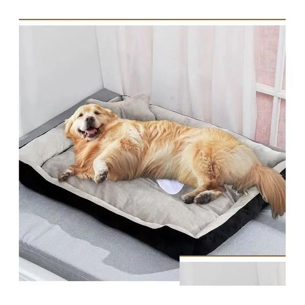 Camisetas camisetas Super cachorro cama de inverno sofá de animal de estimação PLUS TAMANHO MOLOS BEDS CATOS CAT BODTURO DE