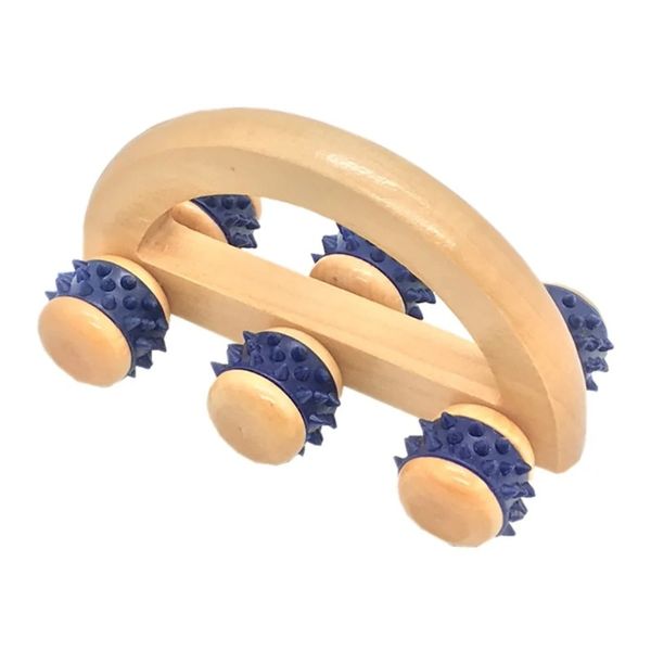 8 Massagi Strumenti a rulli in legno per mano Tenere la gamba MASSAGGIO Ruota Allevia il Massager Massager Massager Massager Massager Massager Massager Maderotherapy