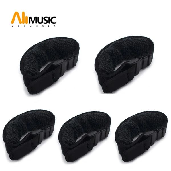 Hanger 5pcs Guitar Dimerba Dismitboard String String Mute Strap Muter TretBoard Muting Wraps per chitarra acustica classica