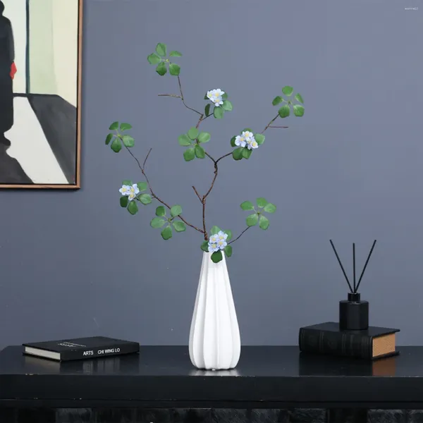Dekorative Blumen künstliche Blume Stängel gefälschter Zweig für Hochzeitszimmer Dekoration DIY