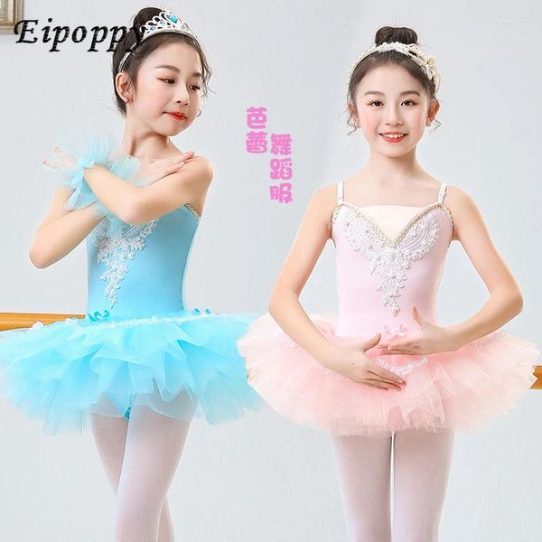 Abbigliamento da palle da ballo da ballo da ballo per la pettiskirt per bambini abiti da ballo professionisti per bambini piccoli cigni principessa