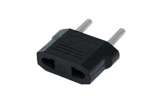 Intero convertitore da viaggio da USAU AC AC Adapter Adattatore Max 2200W Due pin Black6683736