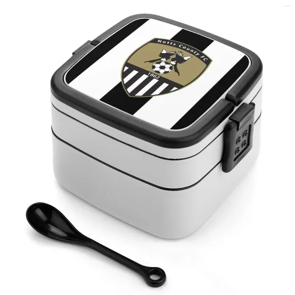 Geschirr Notts County Badge Telefon Hülle Bento Box Lecksicheres Container für Kinder