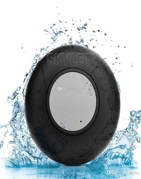 Bluetooth -динамик водонепроницаемый беспроводной душ руки микрофон всасывающий громкий динамик