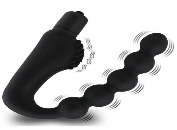 Yutong Silicone 10 Speeds Anal Plug Plug Prostate Massager Vibrator Butt Plugs 5 игрушек для женщин для женщин Магазин продуктов для взрослых O2118633