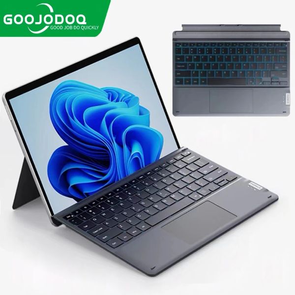 Клавиатура клавиатуры Bluetooth для клавиатуры для Microsoft Surface Pro 9/8/x с слотом Smart Power Power Original Surface Pro Layout