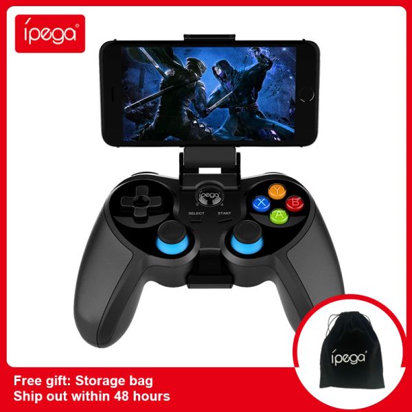 GamePads Ipega PG9157 беспроводной Bluetooth GamePad Мобильный телефон Контроллер Controle Controle Joystick для Android IOS PC Triggers Pubg