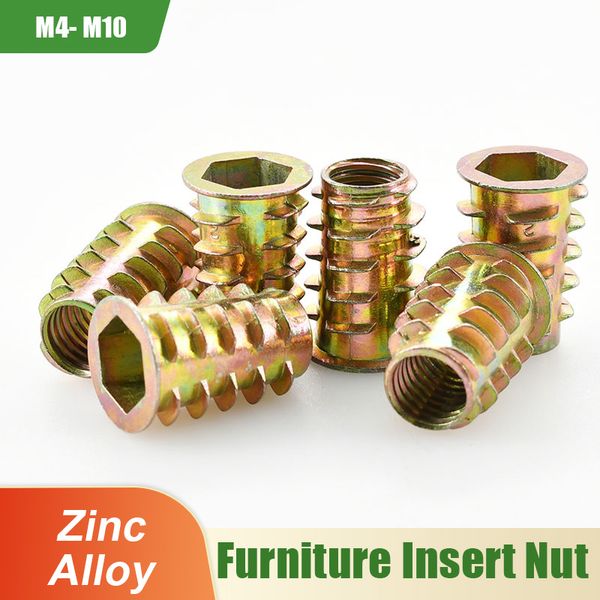 M4 M5 M6 M8 M10 INSERT FRIFICATO DADO DI NATTO DI LAVANOGIO INSERTI INSERIFICI FROBILI E-NUT INTERNI INTERNI INTERNO E DADO INTERSO PER LETTO PER LETTO