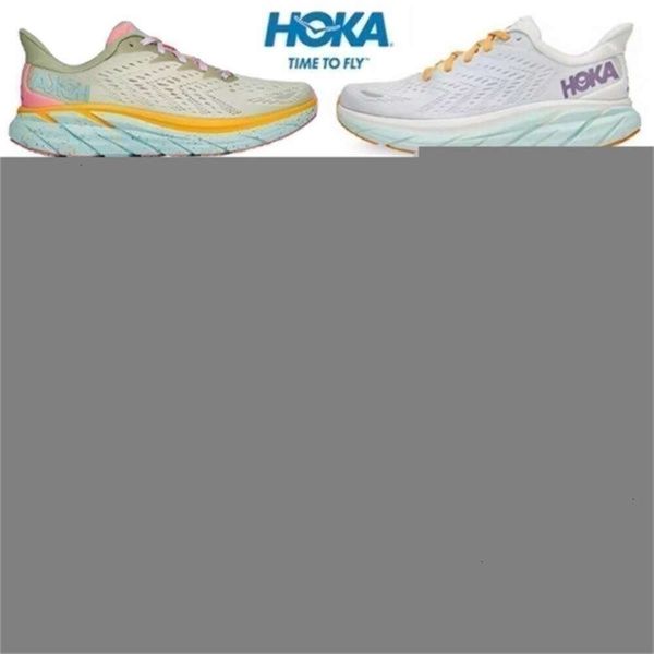 One Hokah Bondi 8 Clifton Athletic Roode Rose обувь Hokahs Carbon X2 Тройной черный белый светло-голубой Hokahs Outdoor Designer Absorption Absorption 36-45