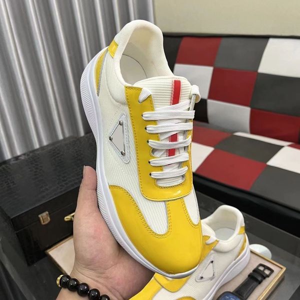 Stichier Designer Nuovo giallo in pelle giallo scarpe da tennis casual per uomini e donne ventilate comfort giunta scarpe sportive all-match scarpe da corsa dd0411p 35-46 9