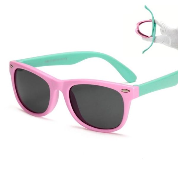 O occhiali da sole per bambini polarizzati bambino ralferty rivestimento di sicurezza flessibile occhiali da sole uv400 sfumature di occhiali neonati Oculos de Sol5281932