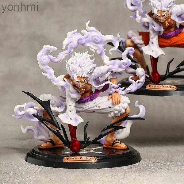 Anime Manga 20cm One Piece Gear quinto 5 Sun God Nika Luffy Excelente Figura Anime Modelo Estátua Toy Collectibles Gift 240413