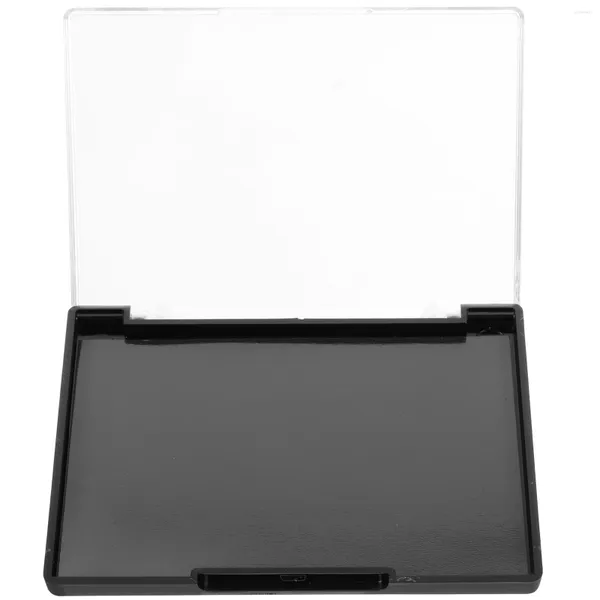 Speicherflaschen Waschtischkoffer Magnetpaletten für Lidschatten rund Almacenamiento Organisation Make -up leeres Plastikschale