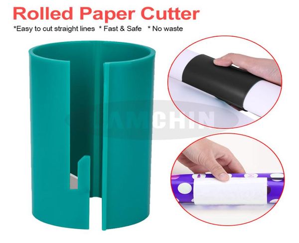 Weihnachten Little Slide Paping Paper Cutter Clearance Packpapier Schneidwerkzeuge in Sekundenschnelle für Geschenk1845559