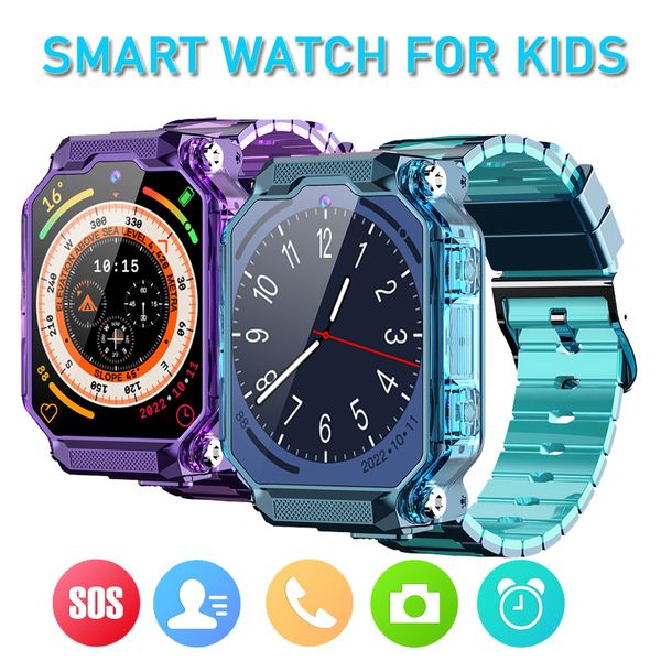 C006 5G Smart Watchs for Kids GPS Tracker Sim Card SOS Waterproof 1.83 Smartwatchs for Boys Video Telephone Guarda bambini