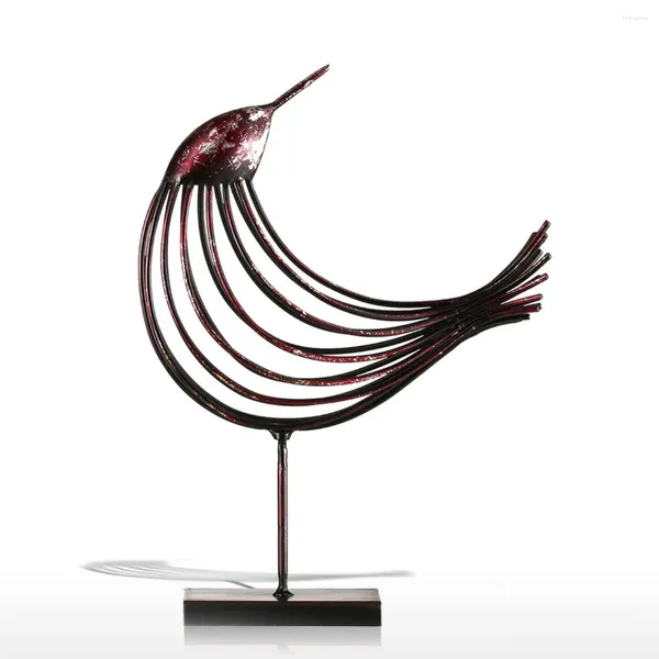 Dekorative Teller Garten Schmiedeeisen Vogel Ornamente Geschenk Handwerk Metallhandwerk Draht Home Wohnzimmer Dekoration Tierform