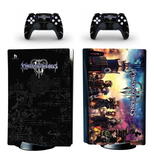 Adesivos Kingdom Hearts PS5 Padrão Disc Edition Skin Skin Skin Decal