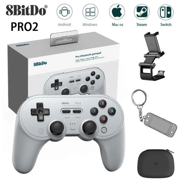 GamePads 8bitdo Pro2 Bluetooth Controller беспроводной геймпад джойстик для Switch/PC/MacOS/Android/Steam/Raspberry Pi Game Accessy