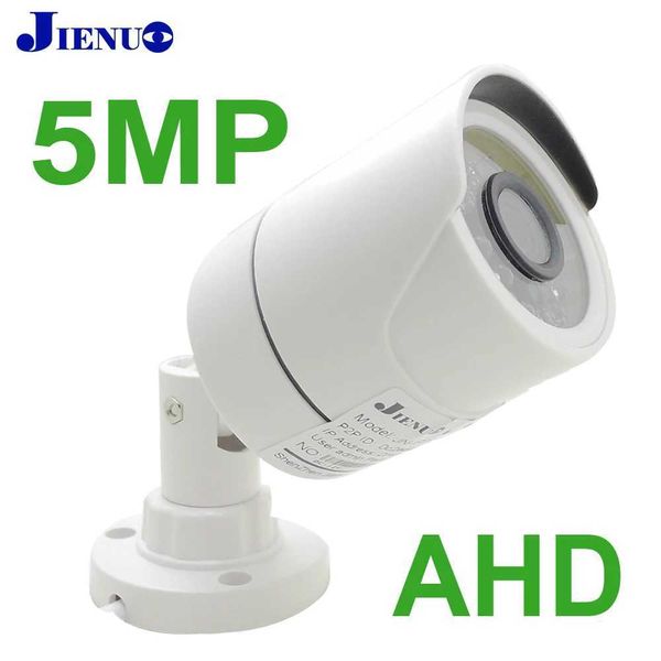 IP -Kameras Jienuo AHD Kamera 720p 1080p 4 MP 5 MP HD Security Überwachung High Definition im Außen -Wasserdicht von CCTV -Infrarot -Nachtsicht nach Hause 240413