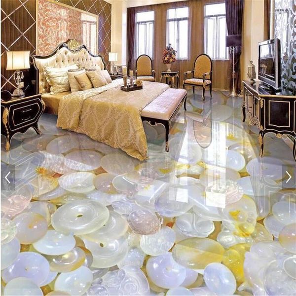 Tapeten Zimmer Wohnbad gemäß der Breite der Länge Custom Jewels Schatz Gold Jade Full House Crystal Clea