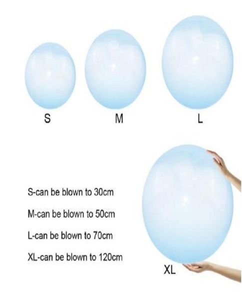 Bola de bolha de wubble infantil bola de água ar -ar ao ar livre bola cheia de bolhas de balão brinquedo divertido jogo de festa de verão para crianças inflatabl6745659