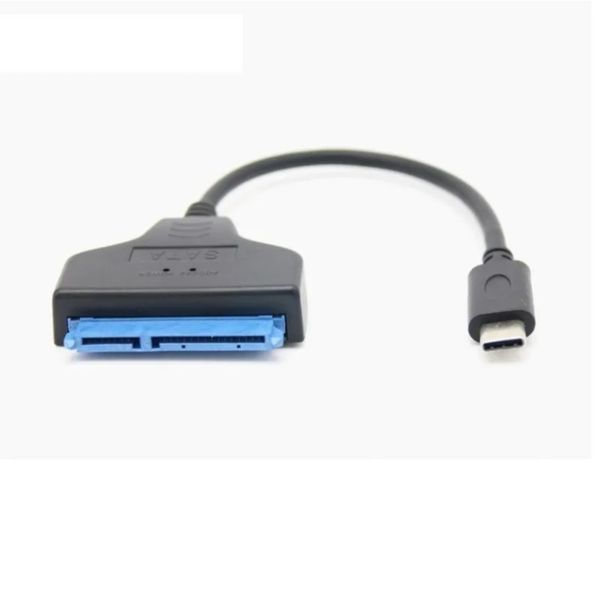 Type-C до SATA 22PIN TIPE-C TO SATA Интерфейс 3.0 SSD Solid State Mobile Hord Drive Easy Drive Cable